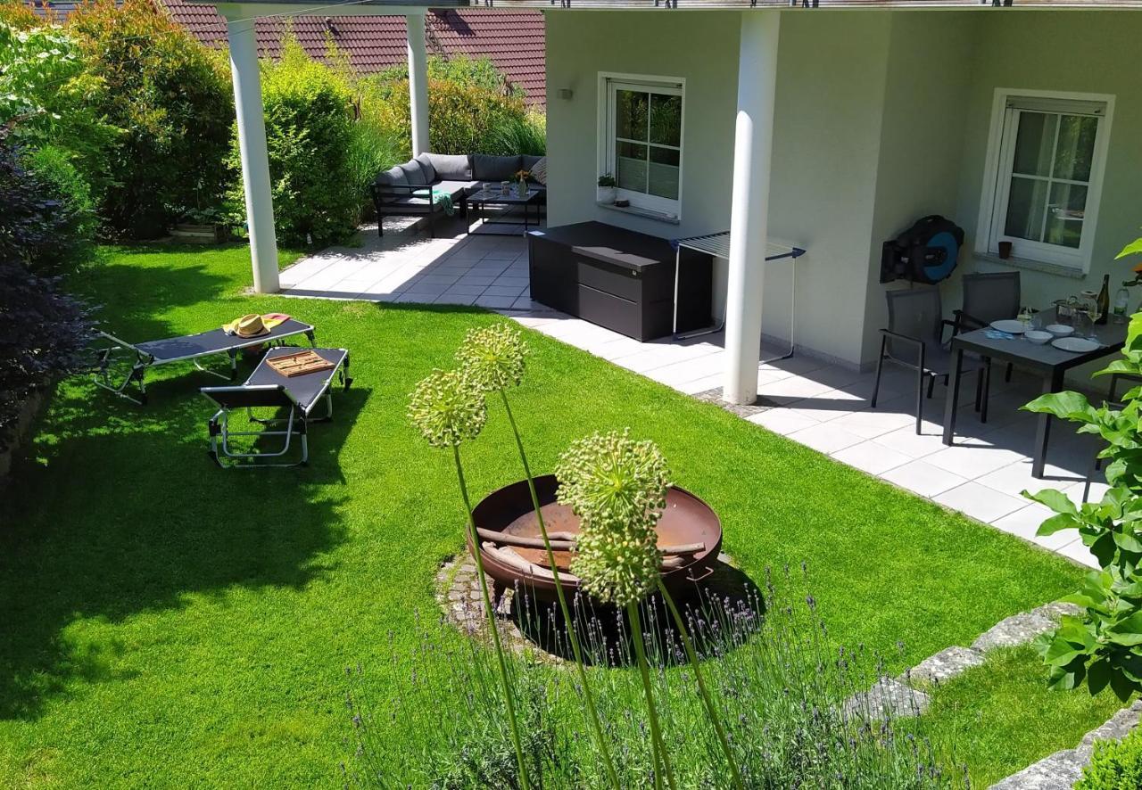 Entspannen Im Grunen, Ferienwohnung Mit Eigenem Garten Keilberg Exterior foto