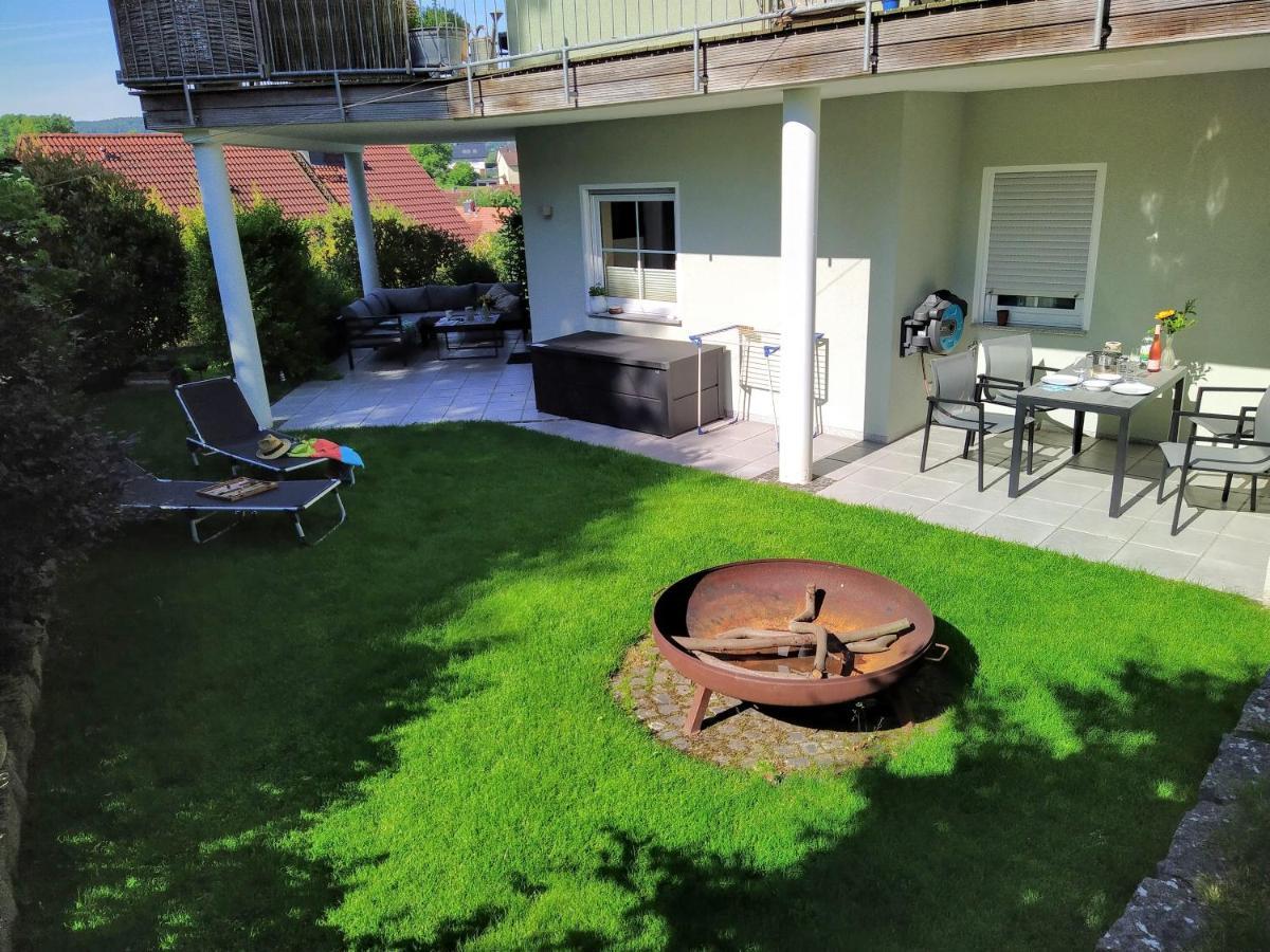 Entspannen Im Grunen, Ferienwohnung Mit Eigenem Garten Keilberg Exterior foto