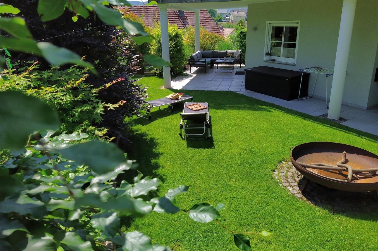 Entspannen Im Grunen, Ferienwohnung Mit Eigenem Garten Keilberg Exterior foto